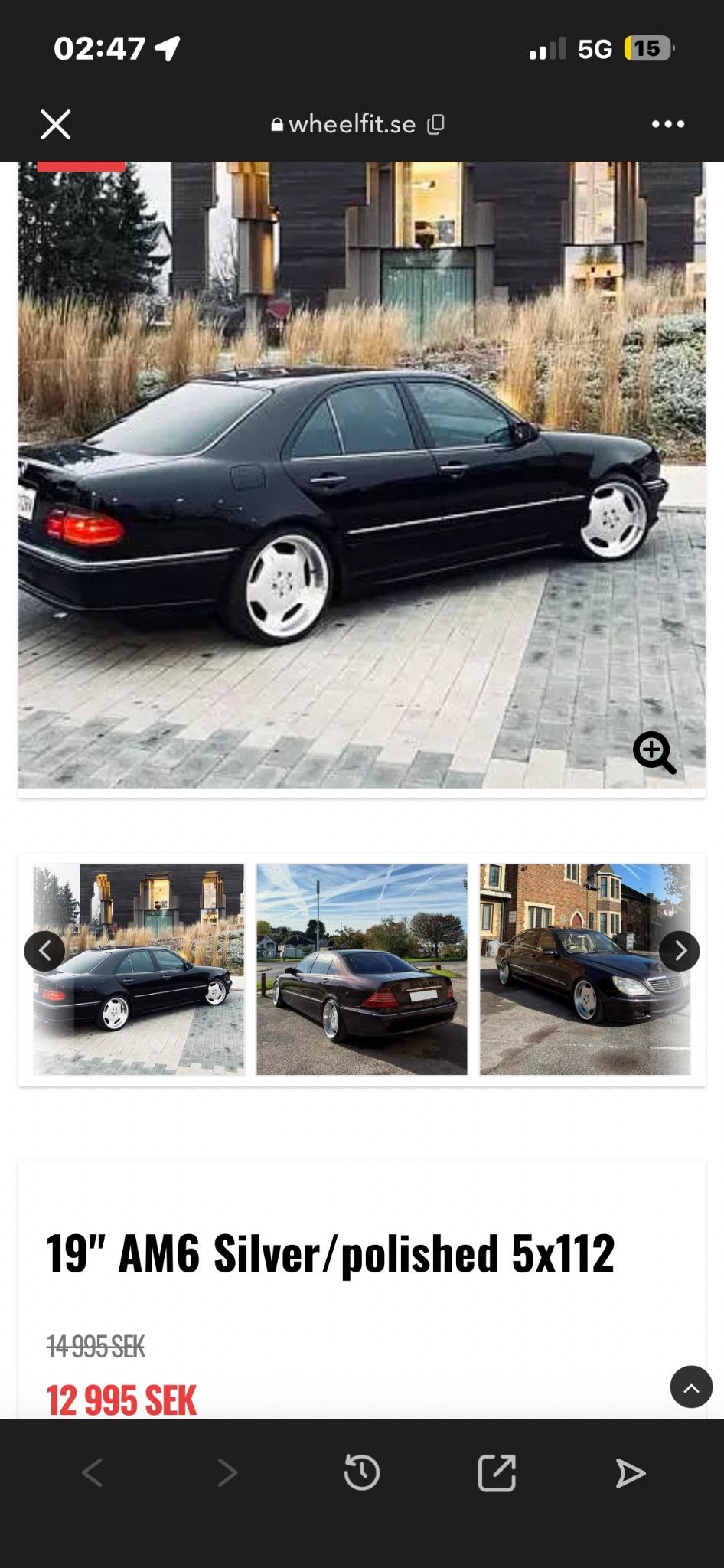 19” monoblock fälgar sökes